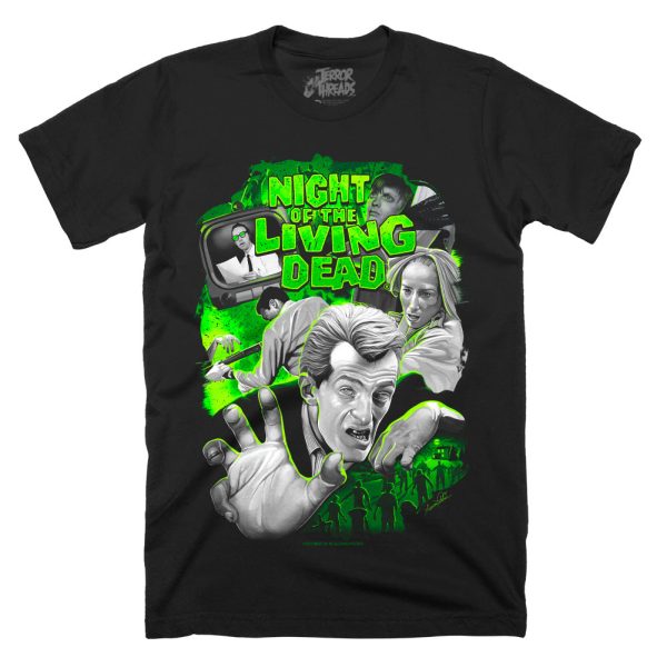 Night Of The Living Dead They're Coming To Get You T-Shirt Funny Halloween Shirt For Halloween Jezsport.com