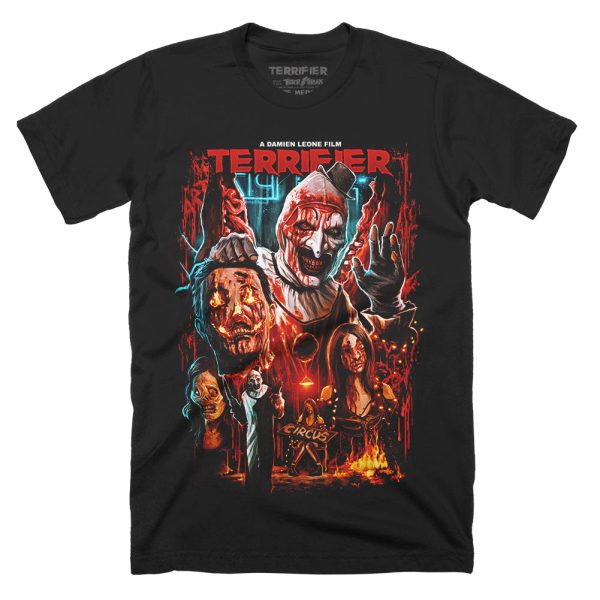 Terrifier Titan Of Terror T-Shirt Funny Halloween Shirt For Halloween Jezsport.com