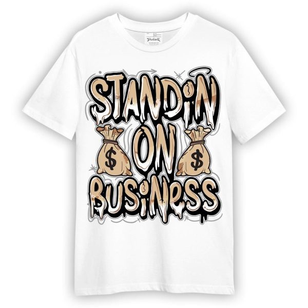 Desert Camo 3s Shirt - Standin' Business Graphic Shirt Unisex Matching Jordan Shirt Jezsport.com