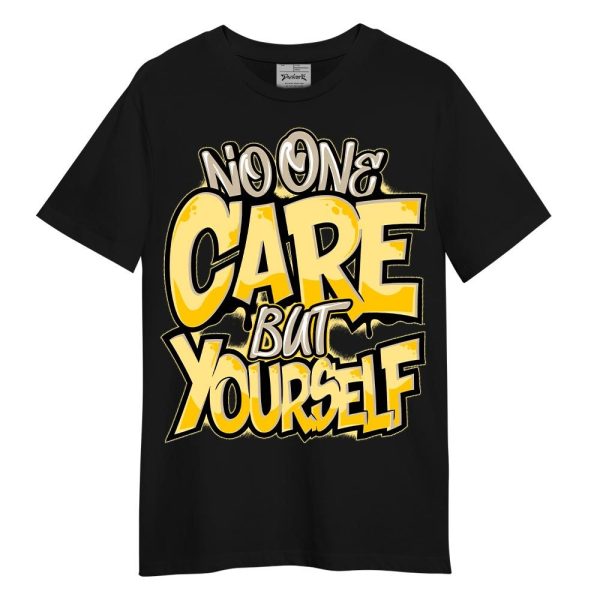 Vivid Sulfur 4s Shirt - Cares Yourself Graphic Shirt Unisex Matching Jordan Shirt Jezsport.com