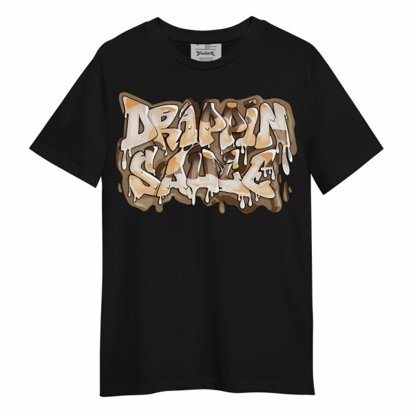 Desert Camo 3s Shirt, Drippin Sauce Typography Unisex Shirt Matching Jordan Shirt Jezsport.com