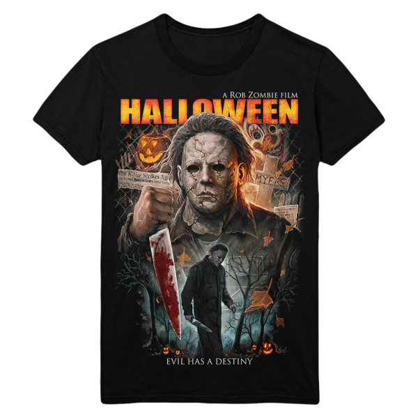 Rob Zombie's Halloween Trick or Treat T Shirt Funny Halloween Shirt For Halloween Jezsport.com