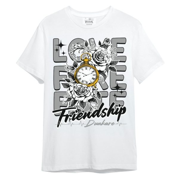 Black Wolf Grey 12s Shirt, Love, Fake, Fate Friendship Unisex Shirt Matching Jordan Shirt Jezsport.com