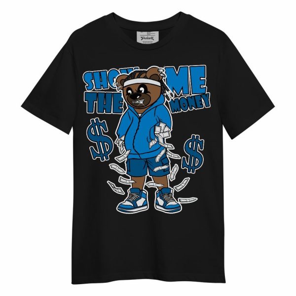 Industrial Blue 4s Shirt - Show Me Bear Unisex Shirt Matching Jordan Shirt Jezsport.com