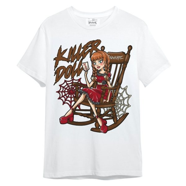 Archaeo Brown 5s Shirt - Killer Doll-A Halloween Unisex Shirt Matching Jordan Shirt Jezsport.com