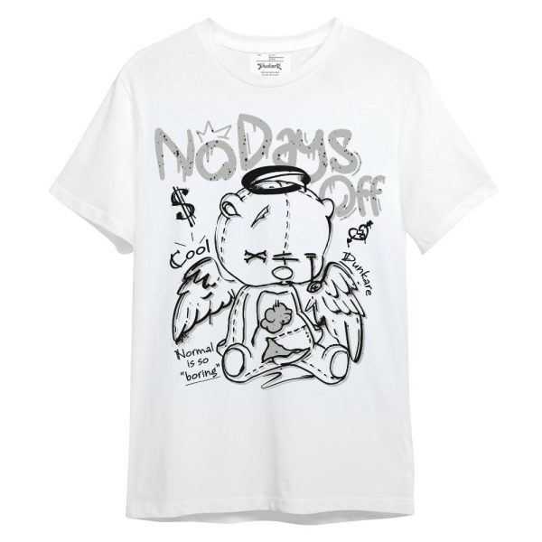 Retro White Oreo 4s Shirt, No Days Off Unisex Shirt Matching Jordan Shirt Jezsport.com