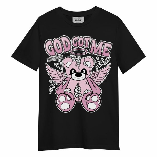 Orchid 4s Shirt - Gods Guides Me Bear Unisex Shirt Jezsport.com