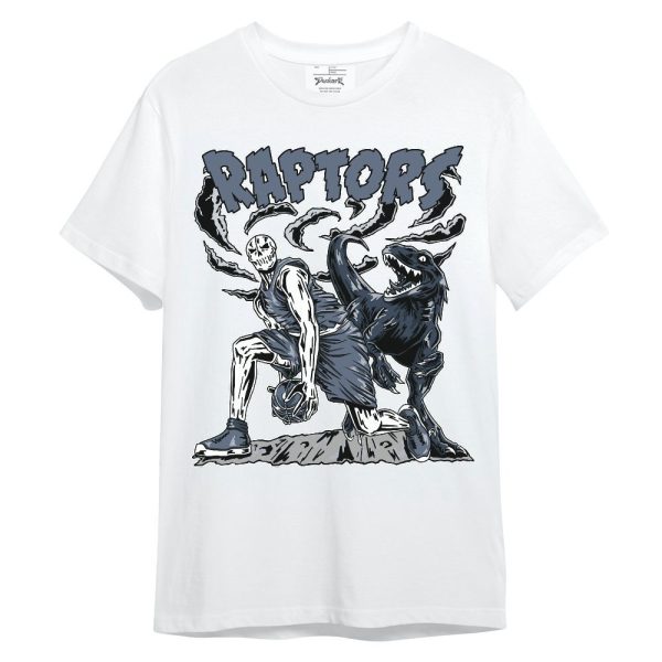 Low Diffused Blue 11s Shirt - Raptors Skeleton Unisex Shirt Matching Jordan Shirt Jezsport.com