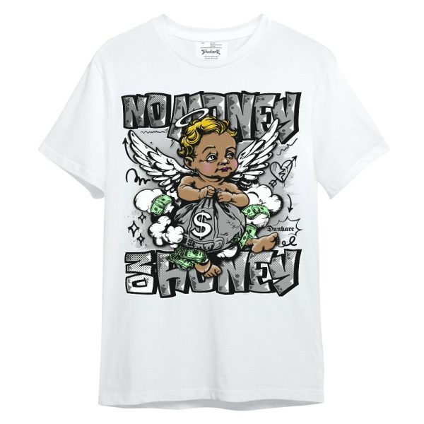 Black Wolf Grey 12s Shirt, Baby Angel No Money, No Honey Unisex Shirt Matching Jordan Shirt Jezsport.com