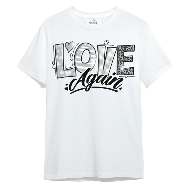 Black Wolf Grey 12s Shirt, Love Again Graphic Unisex Shirt Matching Jordan Shirt Jezsport.com