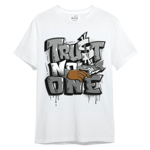 Black Wolf Grey 12s Shirt, Trust No One Drip Shirt Outfit Unisex Shirt Matching Jordan Shirt Jezsport.com