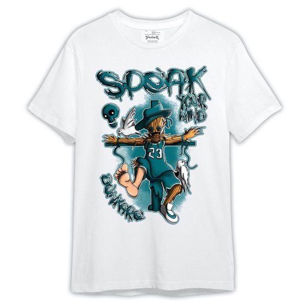 Oxidized Green 4s Shirt, Speak Your Mind Shirt Outfit 1505 LGH Matching Jordan Shirt Jezsport.com