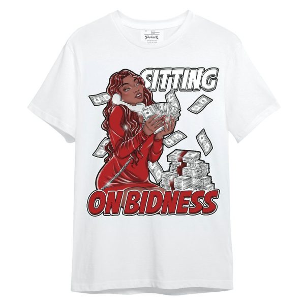 Red Taxi 12s Shirt - Bidness Unique Unisex Shirt Matching Jordan Shirt Jezsport.com