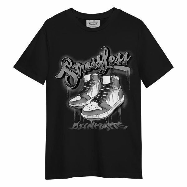 Black Wolf Grey 12s Shirt, Stressless Unisex Shirt Matching Jordan Shirt Jezsport.com