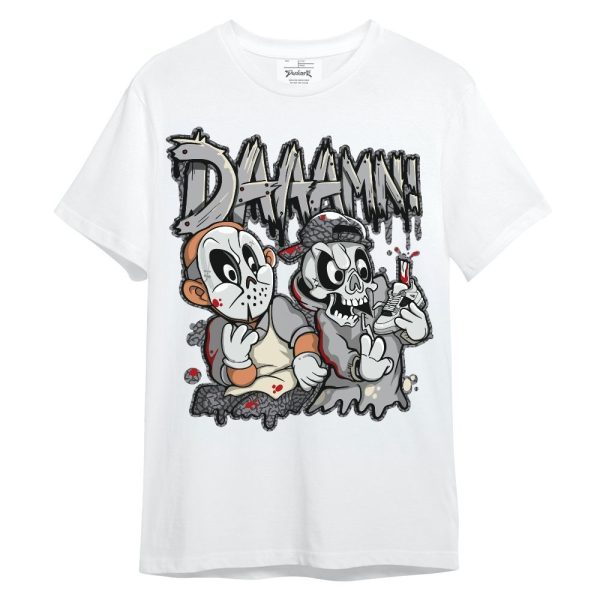 Cement Grey 3s Shirt - Damn Shoe Graphic Unisex Shirt Matching Jordan Shirt Jezsport.com