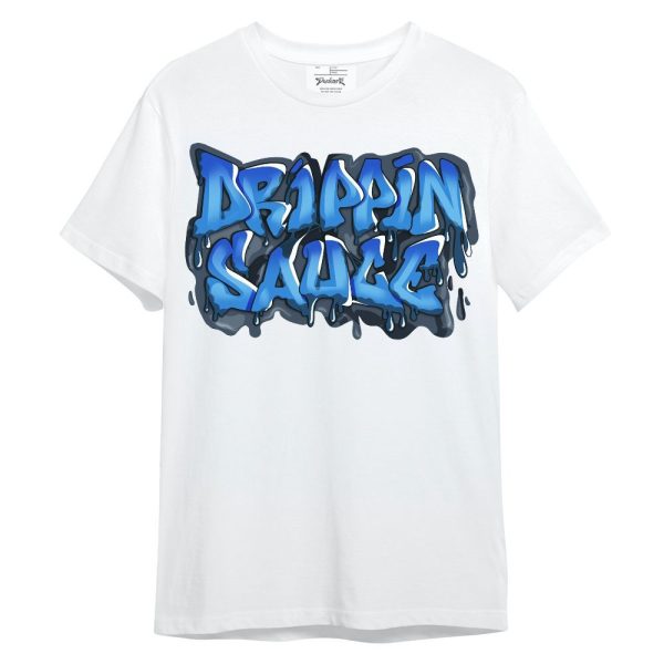 Low Space Royal 11s Shirt, Drippin Sauce Typography Unisex Shirt Matching Jordan Shirt Jezsport.com