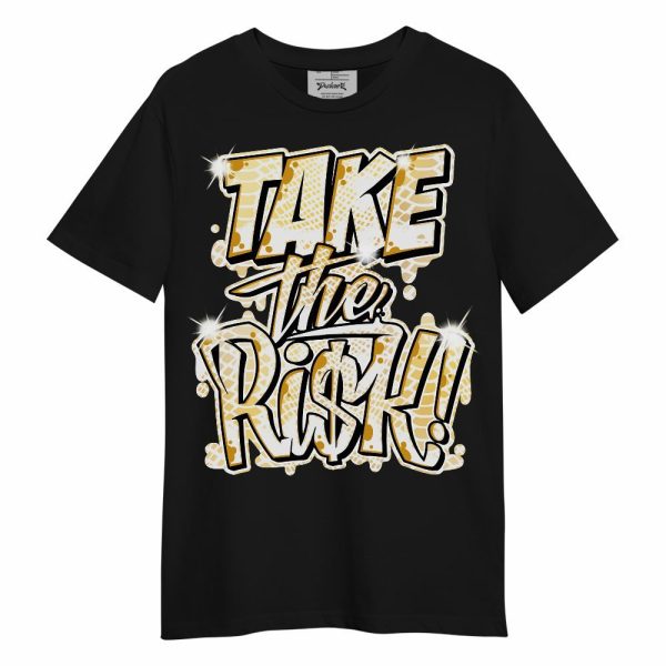 Low Yellow Python 11s Shirt - Take Risks Unisex Shirt Matching Jordan Shirt Jezsport.com