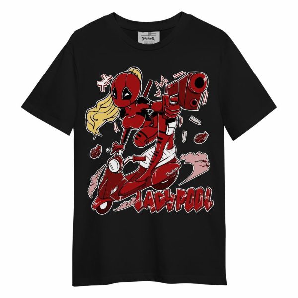 Red Taxi 12s Shirt Lady Pool Cartoon Unisex Shirt Matching Jordan Shirt Jezsport.com