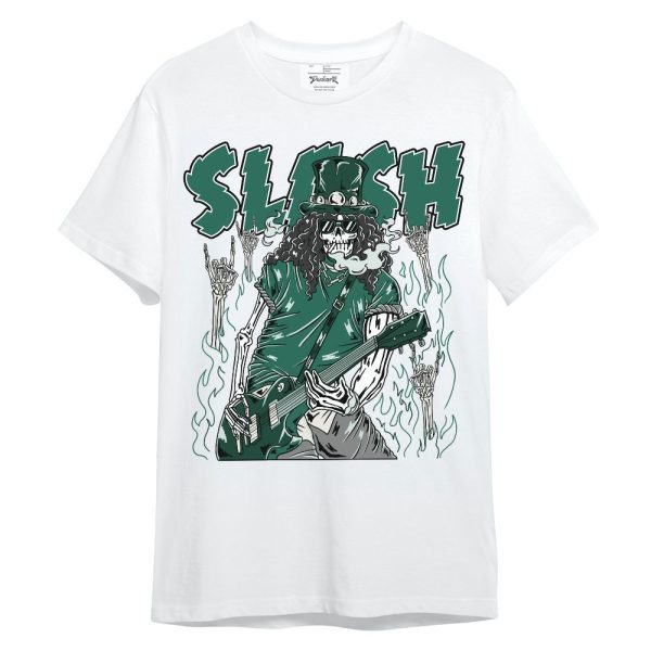 Oxidized Green 4s Shirt - Slash Skeleton Unisex Shirt Matching Jordan Shirt Jezsport.com