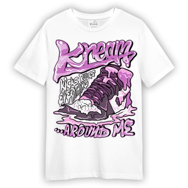 Hyper Violet 4s Shirt - Kreamy Graphic Shirt Unisex Matching Jordan Shirt Jezsport.com