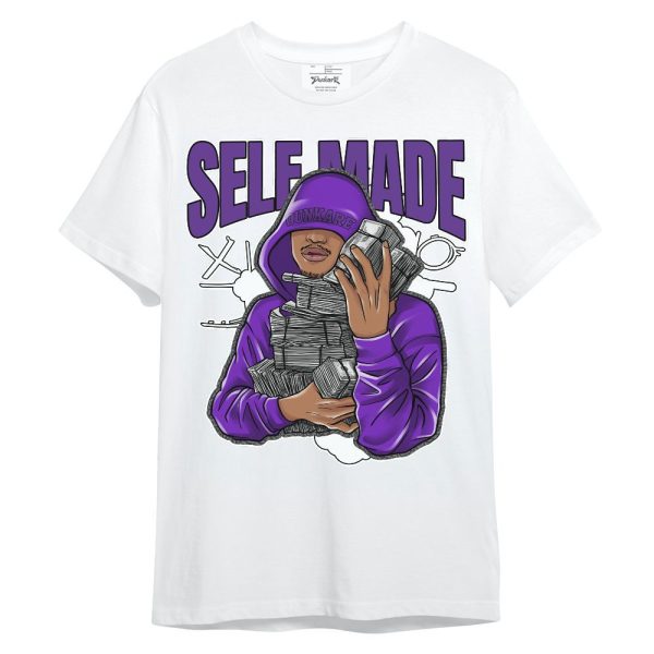 Retro Dark Iris 3s Shirt - Selfmade Unqiue Unisex Shirt Matching Jordan Shirt Jezsport.com