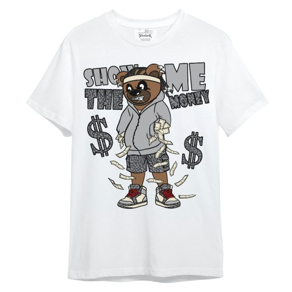 Cement Grey 3s Shirt - Show Me Bear Unisex Shirt Matching Jordan Shirt Jezsport.com