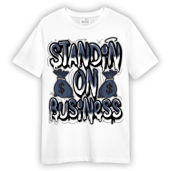 Low Diffused Blue 11s Shirt - Standin' Business Graphic Shirt Unisex Matching Jordan Shirt Jezsport.com