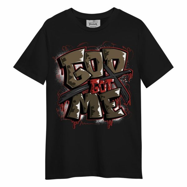 Olive 9s Shirt, GOD GOT ME Drip Unisex Shirt Jezsport.com