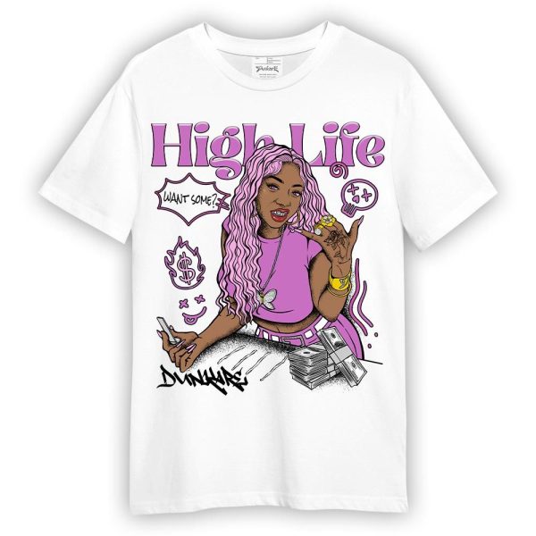 Hyper Violet 4s Shirt - Hi'life Unique Shirt Unisex Matching Jordan Shirt Jezsport.com