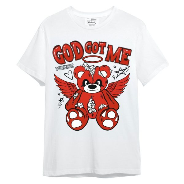 Retro Cherry 11s Shirt - Gods Guides Me Bear Unisex Shirt Matching Jordan Shirt Jezsport.com