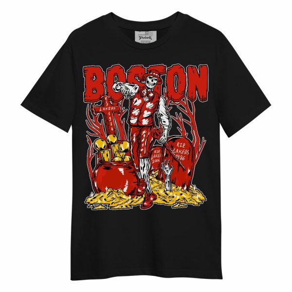 Retro Cherry 11s Shirt - Goldrush Skeleton Unisex Shirt Matching Jordan Shirt Jezsport.com