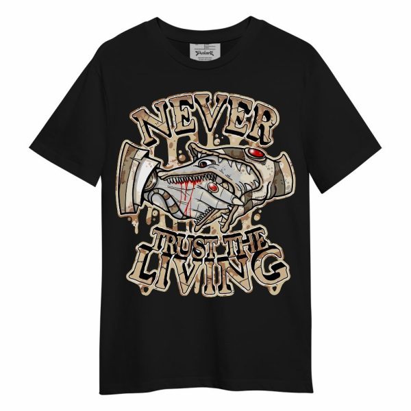 Desert Camo 3s Shirt - Never Trusting Living Halloween Graphic Unisex Shirt Matching Jordan Shirt Jezsport.com