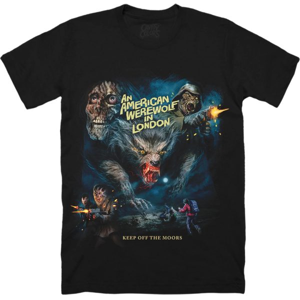 An American Werewolf In London - T-shirt Funny Halloween Shirt For Halloween Jezsport.com