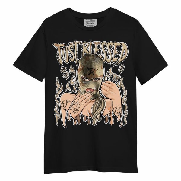 Desert Camo 3s Shirt - Blessed Unisex Shirt Matching Jordan Shirt Jezsport.com