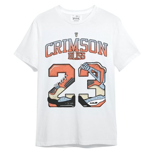 DJ Khaled Crimson Bliss 5s Shirt, Number 23 4s Unisex Shirt Matching Jordan Shirt Jezsport.com