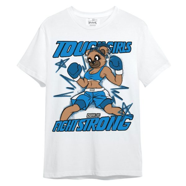 Industrial Blue 4s Shirt - Gritty Girls Bear Unisex Shirt Matching Jordan Shirt Jezsport.com