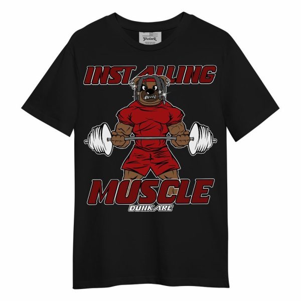 Red Taxi 12s Shirt - Installing Muscle Bear Unisex Shirt Matching Jordan Shirt Jezsport.com