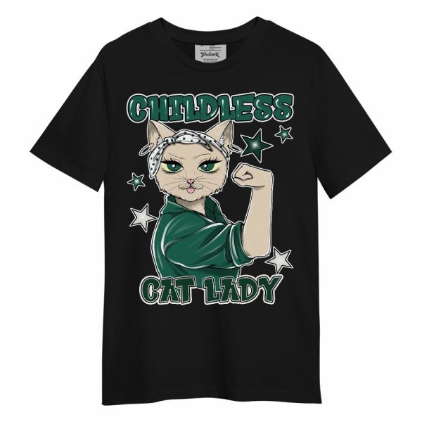 Oxidized Green 4s Shirt - Childless Kat Lady Unisex Shirt Matching Jordan Shirt Jezsport.com