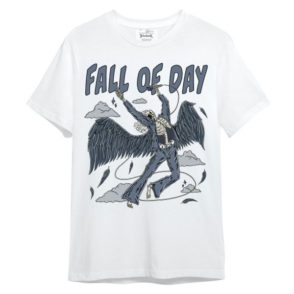 Low Diffused Blue 11s Shirt - Fall Of Days Skeleton Unisex Shirt Matching Jordan Shirt Jezsport.com