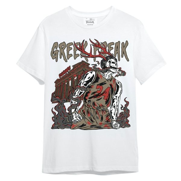 Olive 9s Shirt - Greek Freaks Skeleton Shirt Unisex Outfit Unisex Shirt Jezsport.com