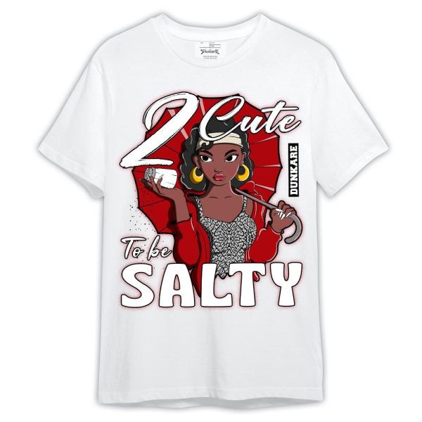 Cement Grey 3s Shirt, 2 Cute To Be Salty Shirt Outfit Matching Jordan Shirt Jezsport.com