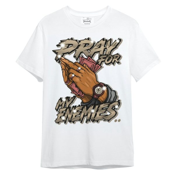 Olive 9s Shirt - Prayed For Enemies Graphic Unisex Shirt Jezsport.com