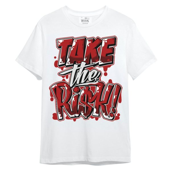 Red Taxi 12s Shirt - Take Risks Unisex Shirt Matching Jordan Shirt Jezsport.com