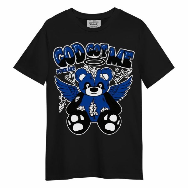 Hyper Royal 12s Shirt - Gods Guides Me Bear Unisex Shirt Matching Jordan Shirt Jezsport.com