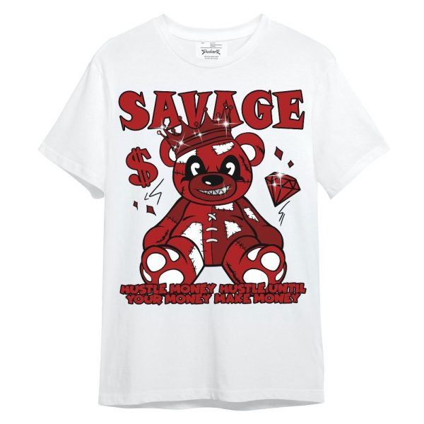 Red Taxi 12s Shirt Savages Bear Unisex Shirt Matching Jordan Shirt Jezsport.com