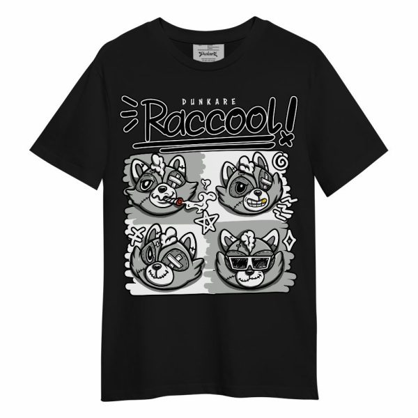 Paris Cement Grey 4s Shirt - Raccool Raccoon Shirt Unisex Outfit Unisex Shirt Matching Jordan Shirt Jezsport.com