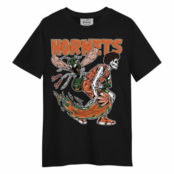 Low Miami 5s Shirt - Hornet Skeleton Unisex Shirt Matching Jordan Shirt Jezsport.com