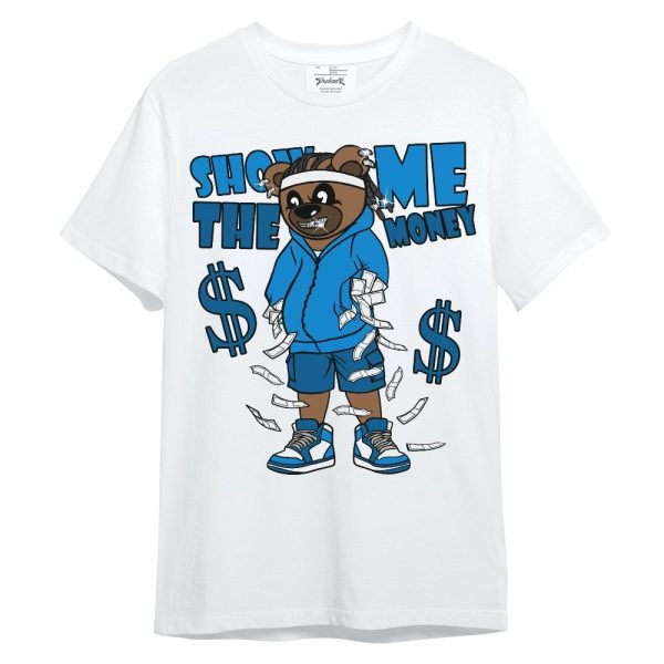 Industrial Blue 4s Shirt - Show Me Bear Unisex Shirt Matching Jordan Shirt Jezsport.com