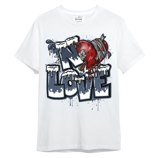 Low Diffused Blue 11s Shirt, Drip No Love Unisex Shirt Matching Jordan Shirt Jezsport.com