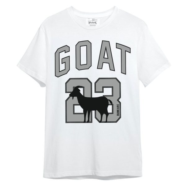 Black Wolf Grey 12s Shirt, 90s Basketball G.O.AT Number 23 Unisex Shirt Matching Jordan Shirt Jezsport.com